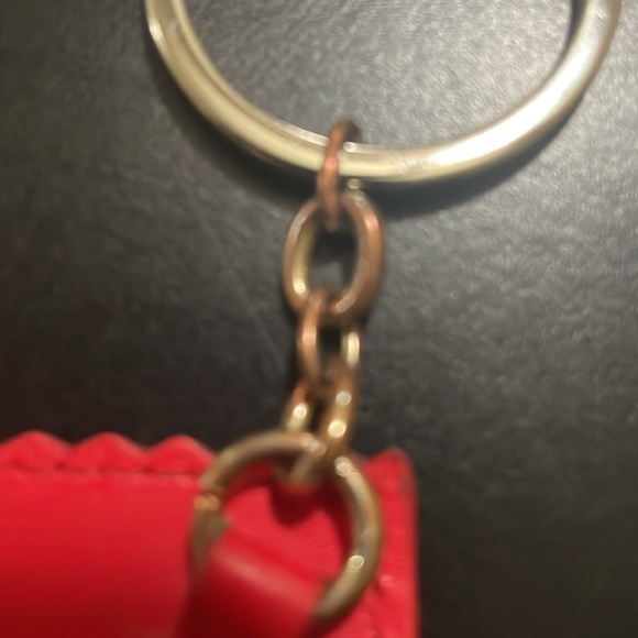 Kate Spade Leather “Hot Stuff” Novelty Keychain - Picture 6 of 7
